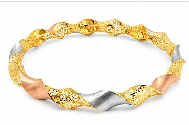 Bangle Dubai Wave tanpa lockset