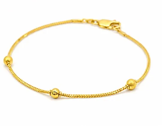 Rantai Tangan Pandora Bebola Manik 2
