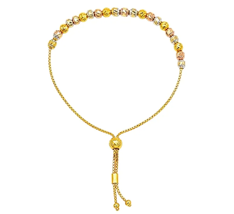 Dubai Elite Bead Adjustable Chain Solid