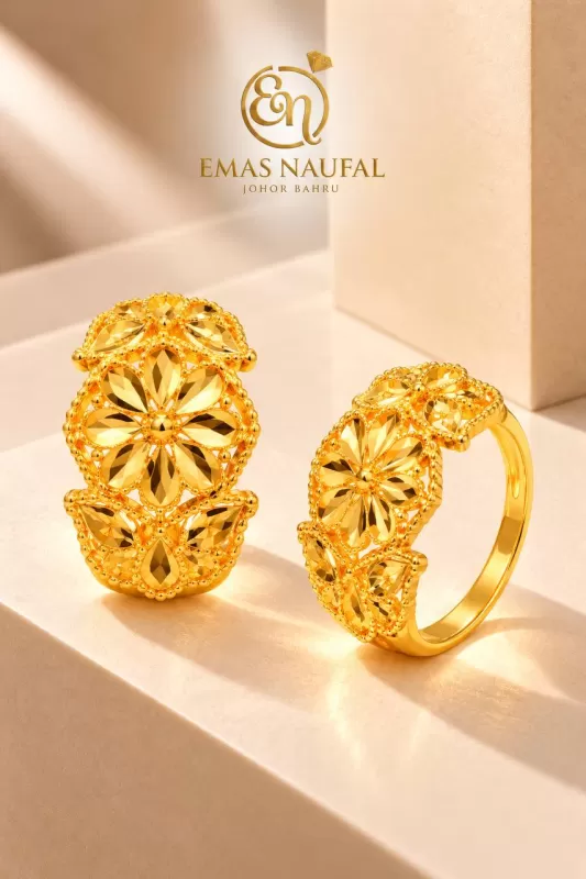 bunga kelisa full gold size20 BARCODE: cc0000236